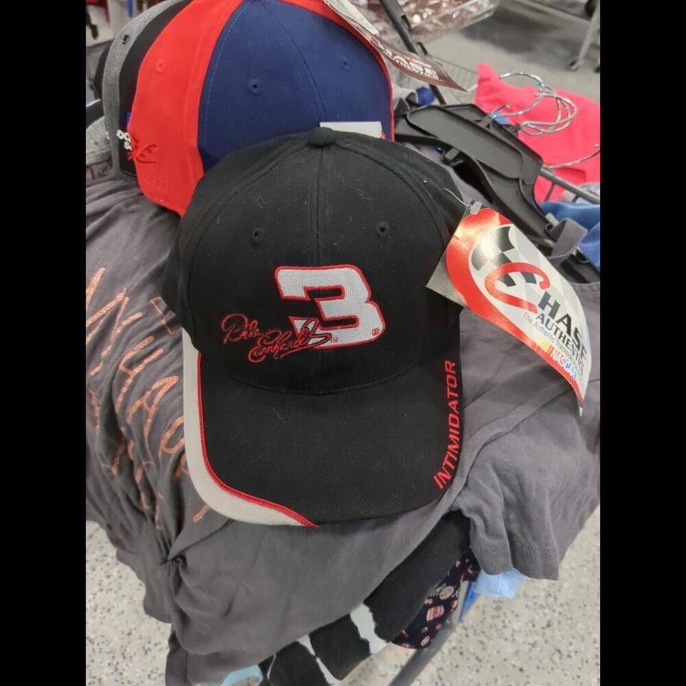 Dale Earnhardt Sr Hat #3 Intimidator Black Goodwrench NASCAR Chase 2001 …